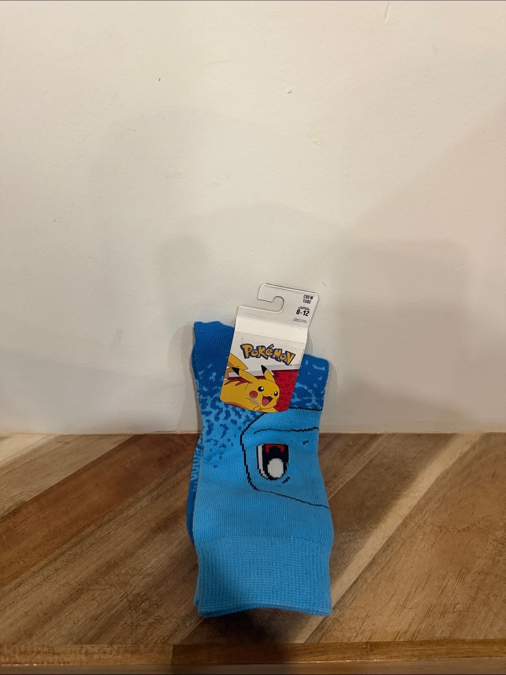 Pokemon Blue Women's Socks with Bulbasaur Design